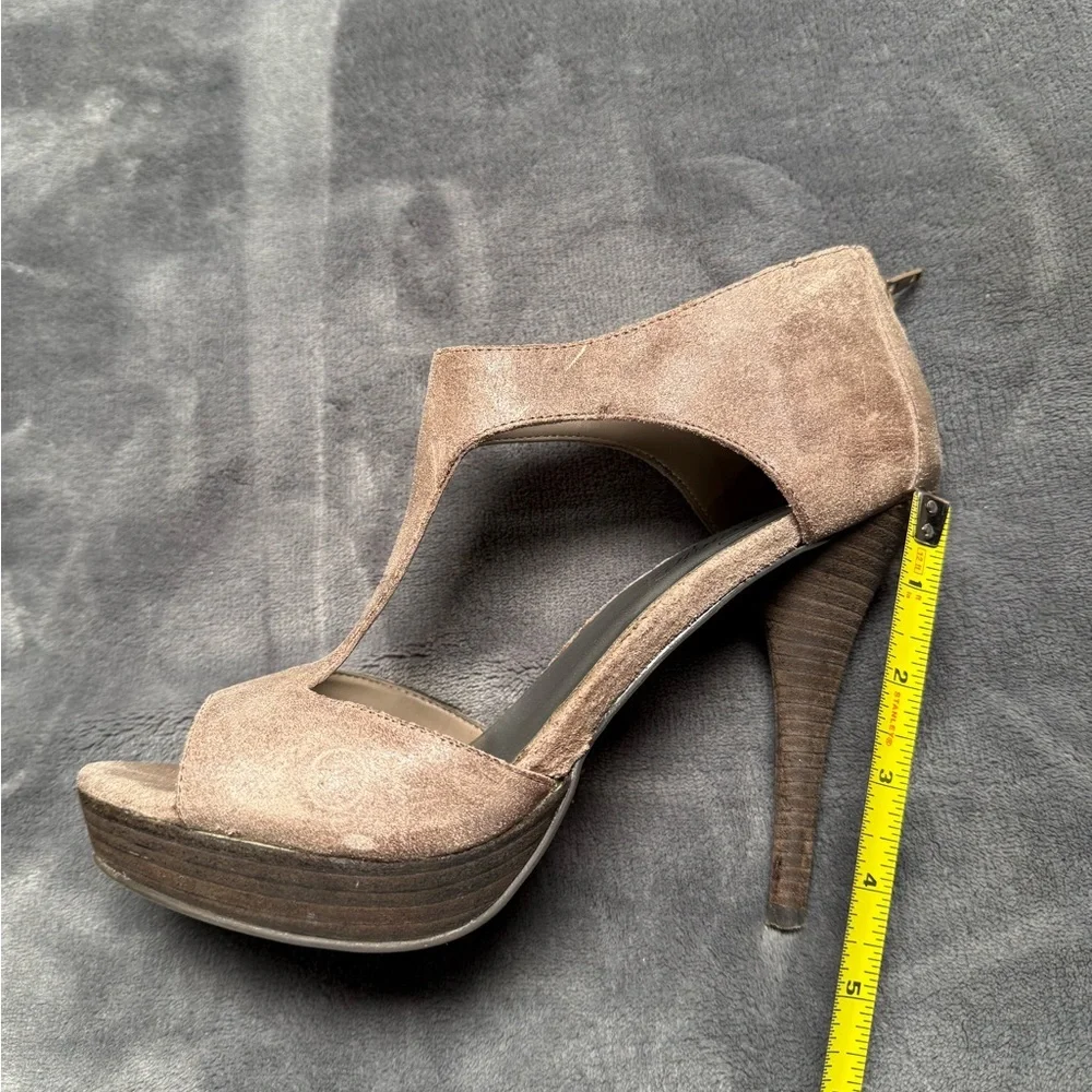 Vintage Fergie 90s Club Stiletto Platform Heels with Box Size 9.5